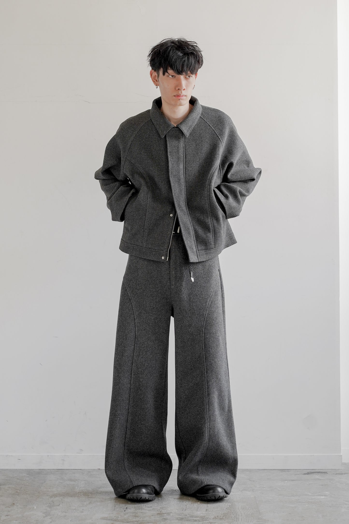 【SET】TECH MELTON FULLED - SET UP