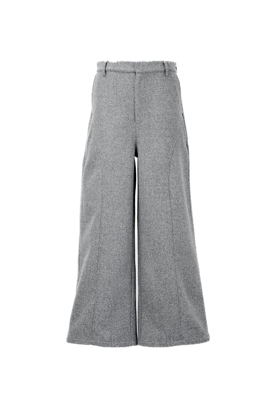 TECH MELTON FULLED STRAIGHT PANTS【10月中旬発送】