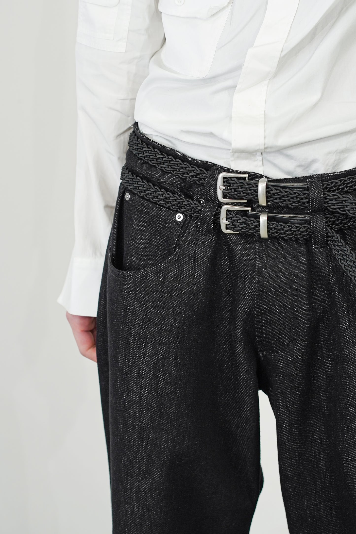 【7/1 - release】MID CUT TWILL DENIM SHORTS
