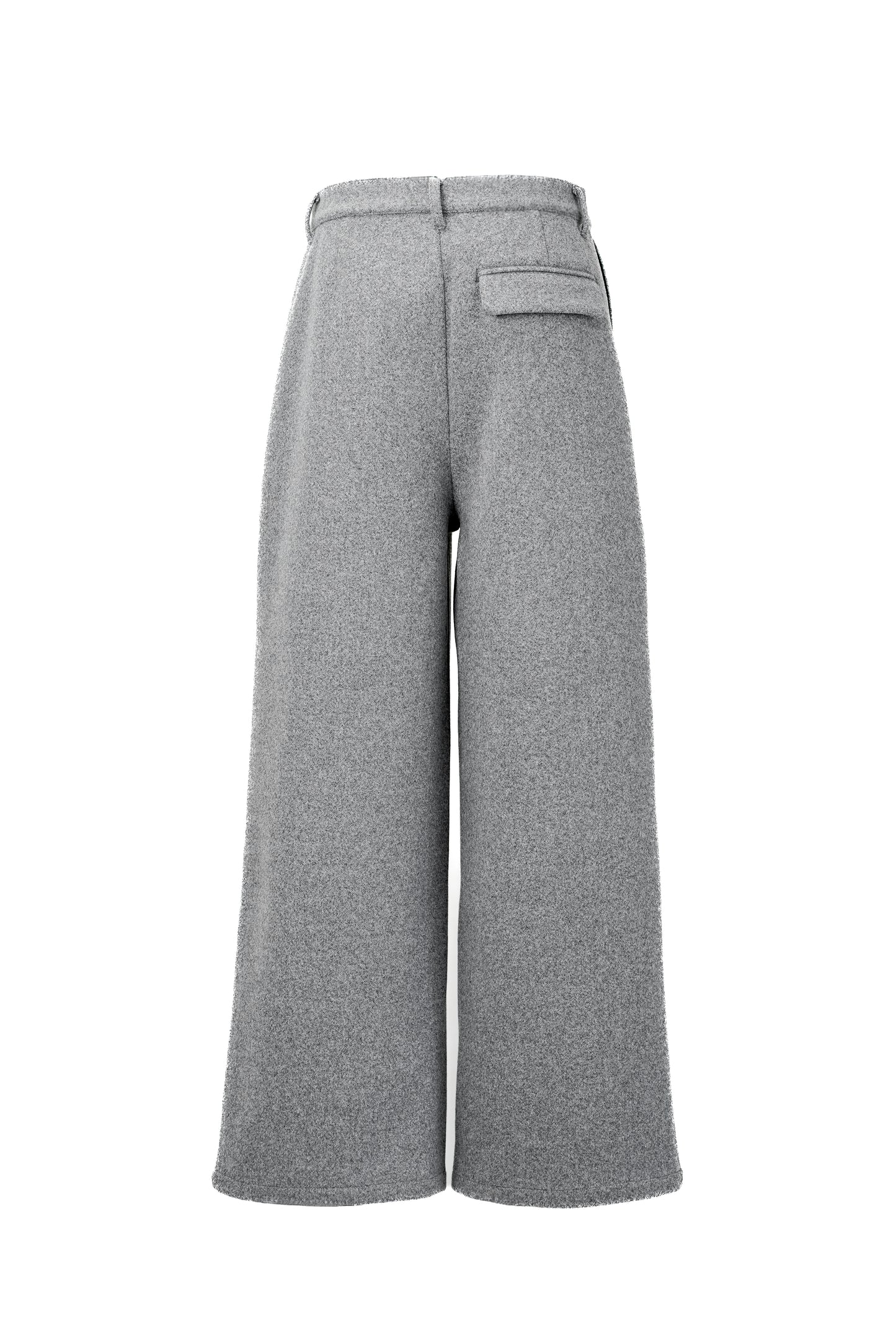 TECH MELTON FULLED STRAIGHT PANTS