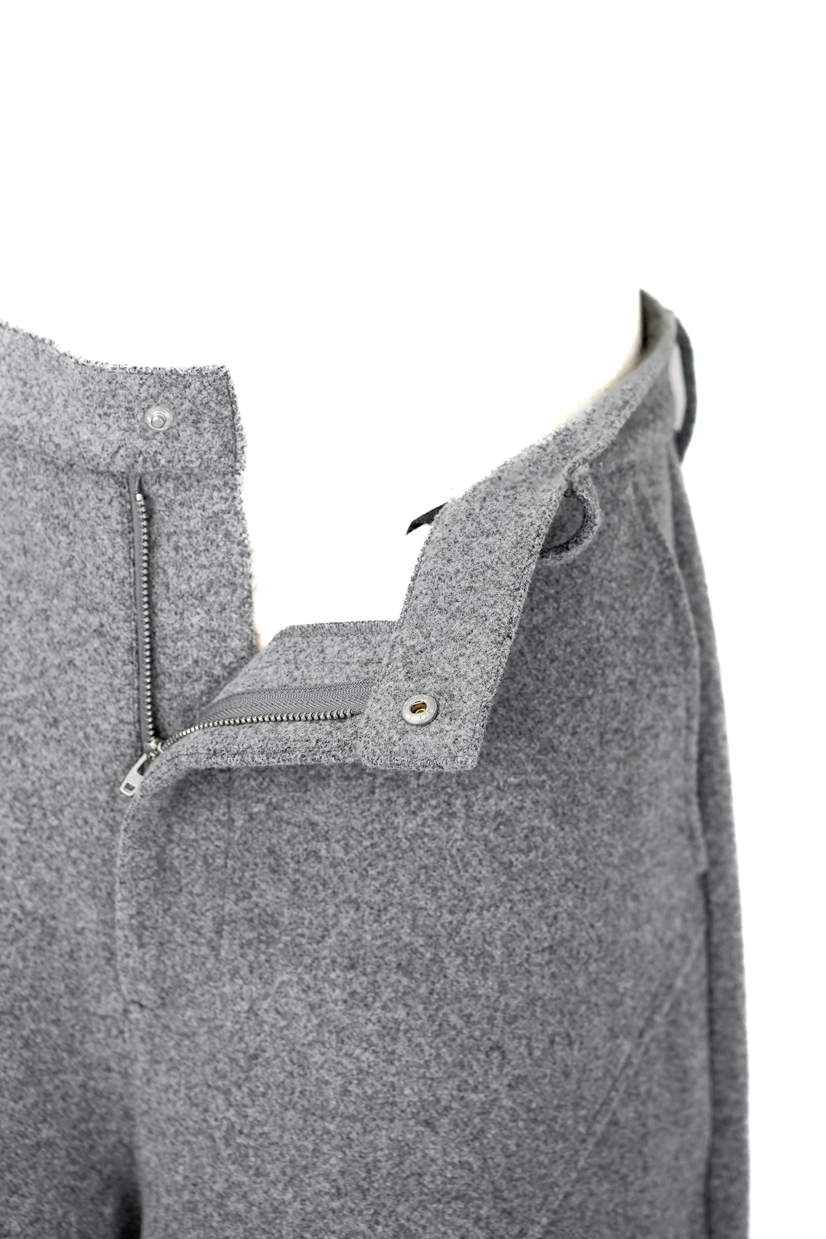 TECH MELTON FULLED STRAIGHT PANTS – OE-SELMENT