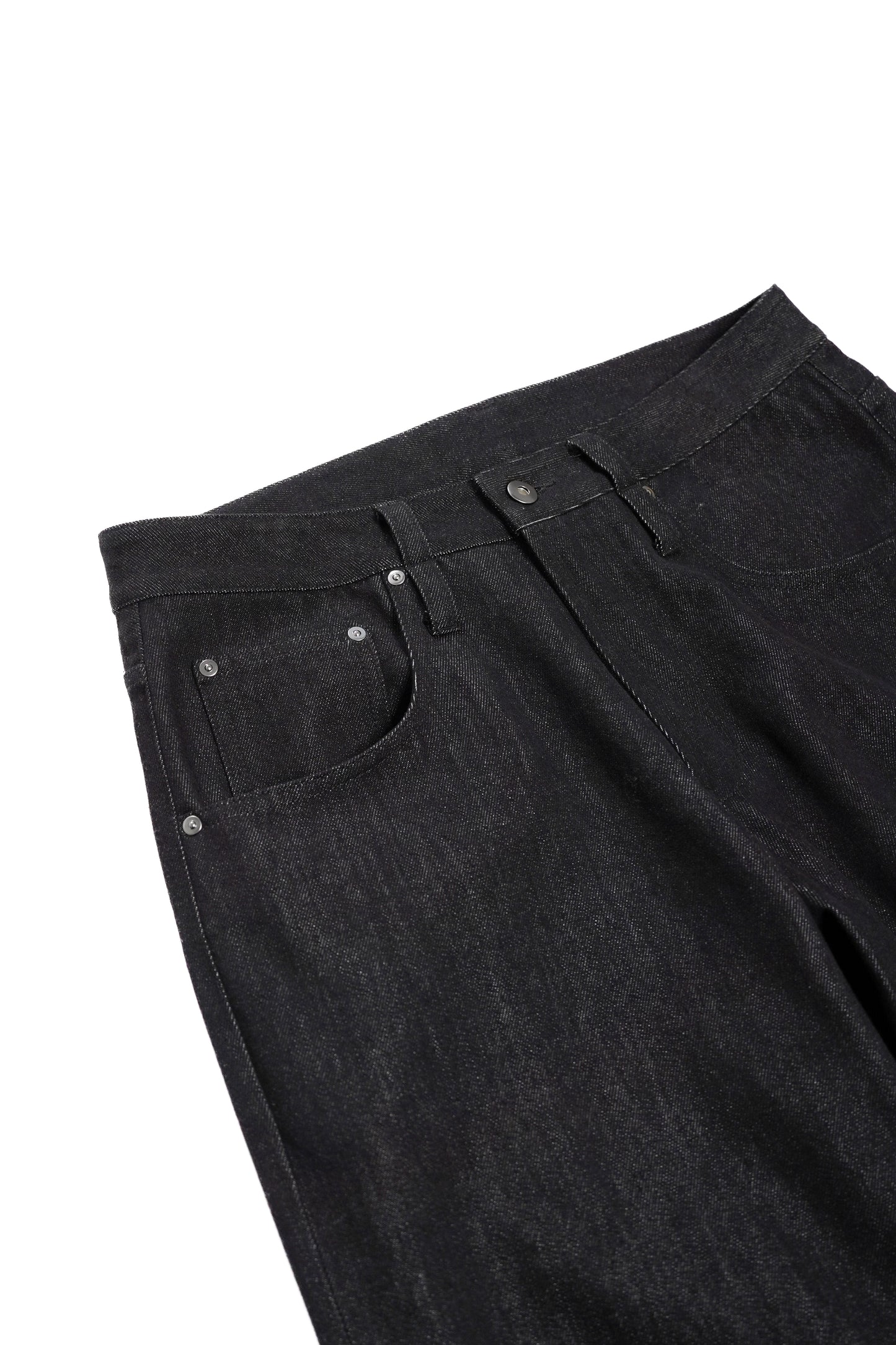 【7/1 - release】MID CUT TWILL DENIM SHORTS