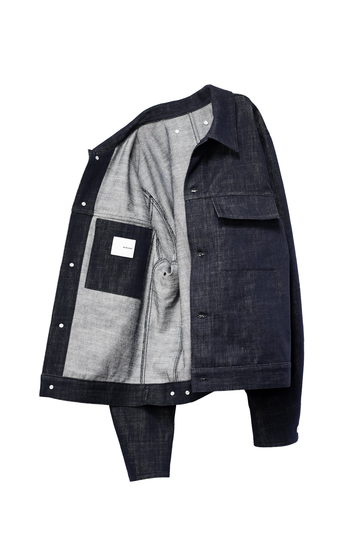 RE-RAW DENIM TRACKER JACKET