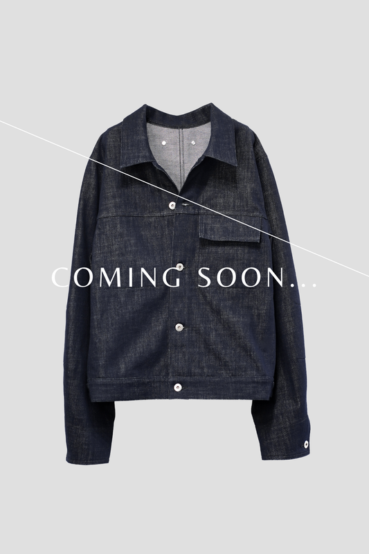 RE-RAW DENIM TRACKER JACKET