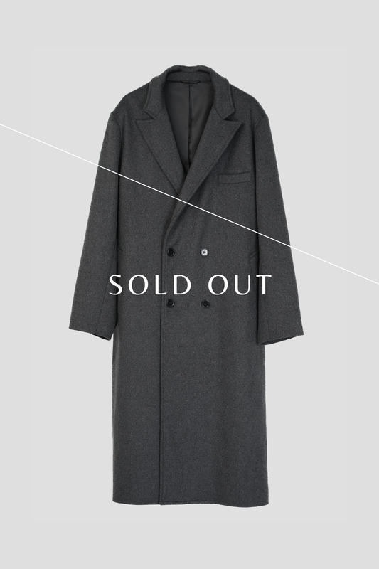 WOOL SHAGGY SUPER LONG CHESTER COAT