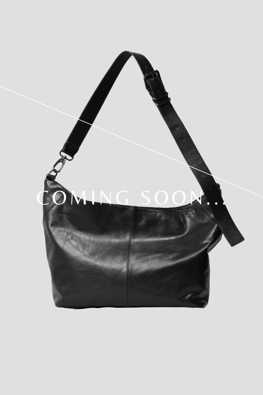 『8/1 - release』【2WAY】COW LEATHER ''BELT''ED BAG